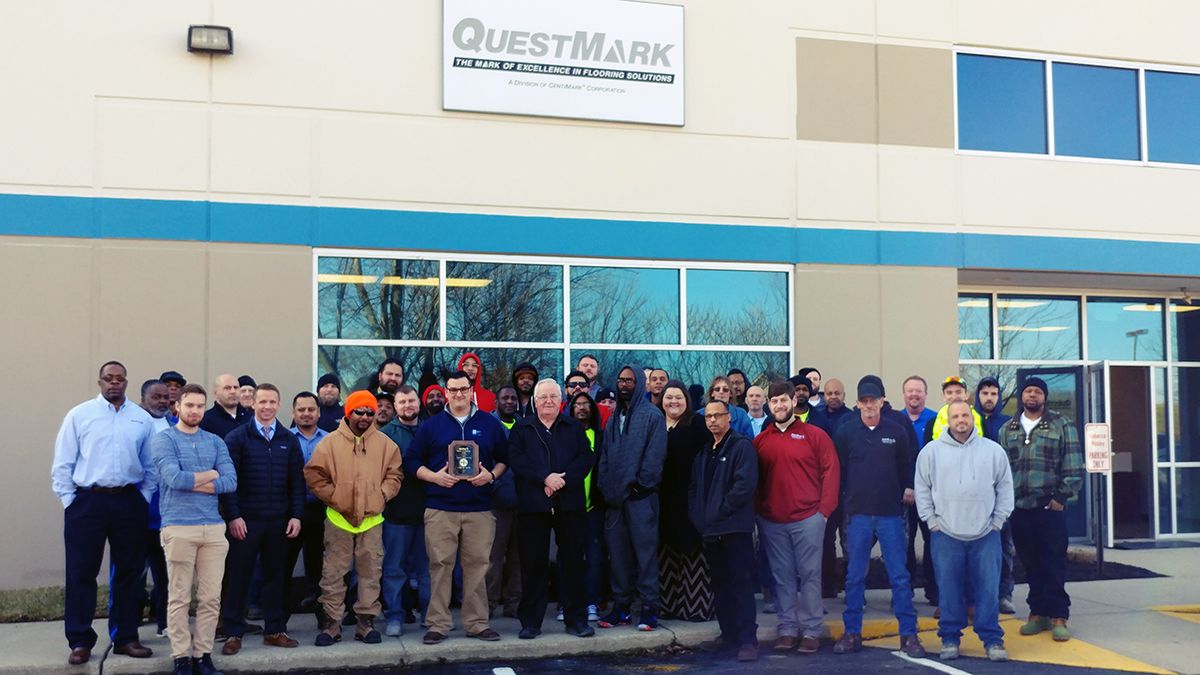 QuestMark's Cincinnati, OH commercial flooring team
